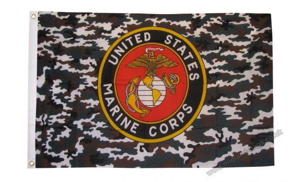 Camo Marine Flag